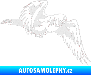 Samolepka Predators 036 pravá Ultra Metalic bílá