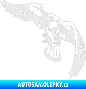 Samolepka Predators 041 levá Ultra Metalic bílá