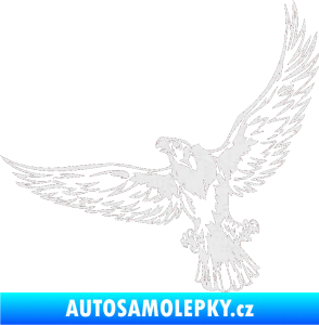 Samolepka Predators 044 levá Ultra Metalic bílá