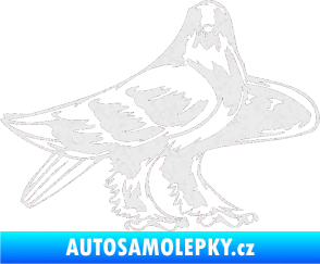 Samolepka Predators 047 pravá Ultra Metalic bílá