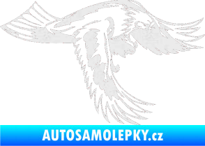 Samolepka Predators 048 pravá Ultra Metalic bílá