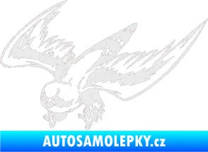 Samolepka Predators 056 levá Ultra Metalic bílá