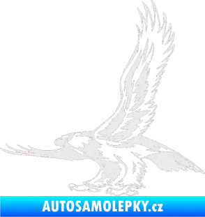Samolepka Predators 068 levá Ultra Metalic bílá