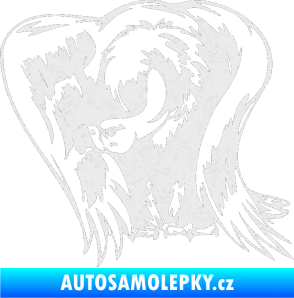 Samolepka Predators 083 levá sup Ultra Metalic bílá