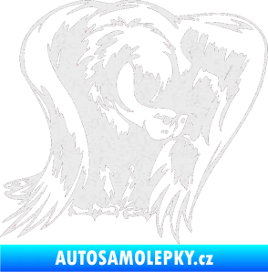 Samolepka Predators 083 pravá sup Ultra Metalic bílá
