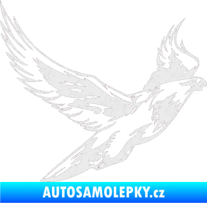 Samolepka Predators 088 pravá Ultra Metalic bílá