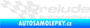 Samolepka Prelude limited edition levá Ultra Metalic bílá