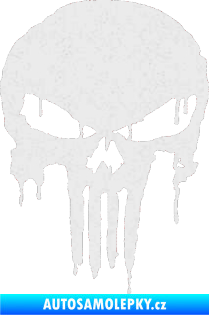 Samolepka Punisher 003 Ultra Metalic bílá