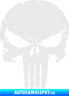 Samolepka Punisher 004 Ultra Metalic bílá