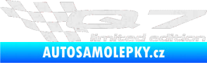 Samolepka Q7 limited edition levá Ultra Metalic bílá