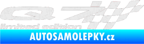 Samolepka Q7 limited edition pravá Ultra Metalic bílá