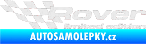 Samolepka Rover limited edition levá Ultra Metalic bílá