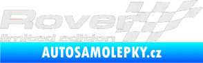 Samolepka Rover limited edition pravá Ultra Metalic bílá