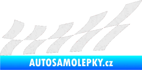 Samolepka Šachovnice 029 Ultra Metalic bílá