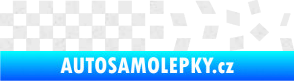 Samolepka Šachovnice 082 Ultra Metalic bílá