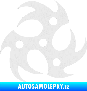 Samolepka Samolepka na víčko od nádrže 005 Ultra Metalic bílá