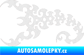 Samolepka Štír 015 levá Ultra Metalic bílá