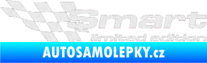 Samolepka Smart limited edition levá Ultra Metalic bílá