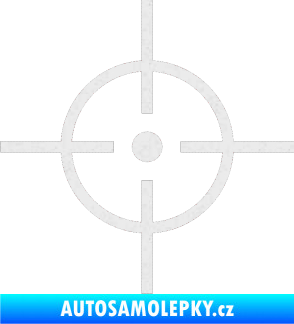 Samolepka Sniper Ultra Metalic bílá