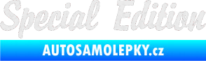 Samolepka Special edition 001 Ultra Metalic bílá