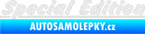 Samolepka Special edition 002 Ultra Metalic bílá