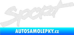 Samolepka Sport 001 Ultra Metalic bílá