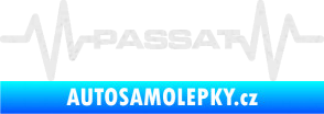 Samolepka Srdeční tep 076 Volkswagen Passat Ultra Metalic bílá