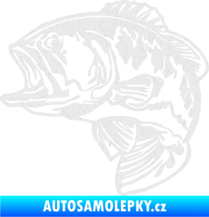 Samolepka Sumec 007 levá Ultra Metalic bílá