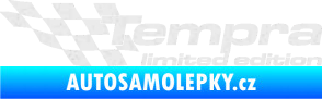 Samolepka Tempra limited edition levá Ultra Metalic bílá