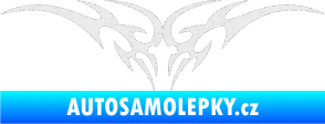 Samolepka Tetování 001 Ultra Metalic bílá