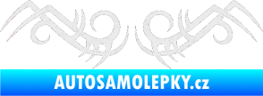 Samolepka Tetování 005 Ultra Metalic bílá