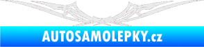 Samolepka Tetování 017 Ultra Metalic bílá