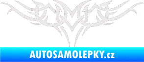 Samolepka Tetování 021 Ultra Metalic bílá