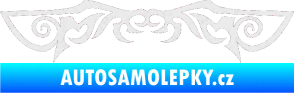 Samolepka Tetování 054 Ultra Metalic bílá