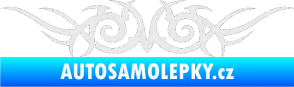 Samolepka Tetování 058 Ultra Metalic bílá