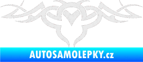 Samolepka Tetování 062 Ultra Metalic bílá