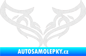 Samolepka Tetování 063 Ultra Metalic bílá