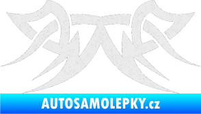 Samolepka Tetování 064 Ultra Metalic bílá