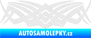 Samolepka Tetování 076 Ultra Metalic bílá