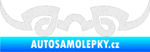 Samolepka Tetování 127 Ultra Metalic bílá