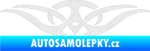 Samolepka Tetování 128 Ultra Metalic bílá
