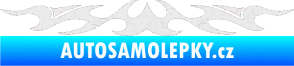 Samolepka Tetování 131 Ultra Metalic bílá