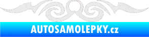 Samolepka Tetování 133 Ultra Metalic bílá