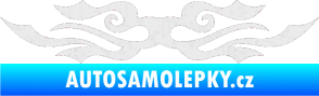 Samolepka Tetování 134 Ultra Metalic bílá