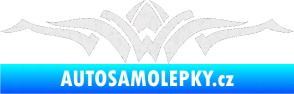 Samolepka Tetování 140 Ultra Metalic bílá