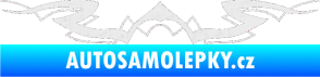 Samolepka Tetování 145 Ultra Metalic bílá