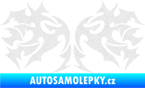 Samolepka Tetování 197 Ultra Metalic bílá