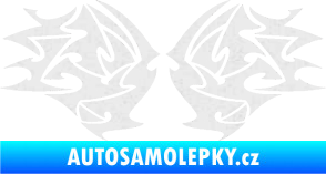 Samolepka Tetování 205 Ultra Metalic bílá