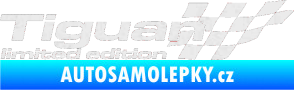 Samolepka Tiguan limited edition pravá Ultra Metalic bílá
