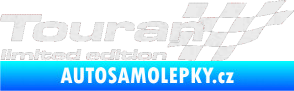 Samolepka Touran limited edition pravá Ultra Metalic bílá